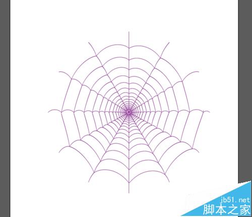 怎么用AI绘制蜘蛛网图案