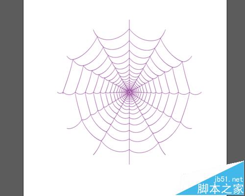 怎么用AI绘制蜘蛛网图案