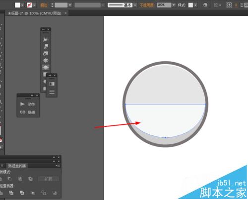 Ai简单绘制开关按钮的图标