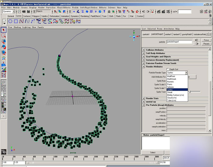 maya2008制作奇幻星璨特效教程 脚本之家 MAYA角色动画教程