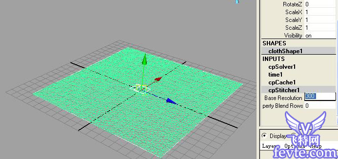 maya cloth组件做布料基础教程 脚本之家 MAYA角色动画教程