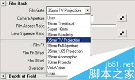 Maya 7.0 渲染基础-建立摄影机 脚本之家 MAYA材质灯光
