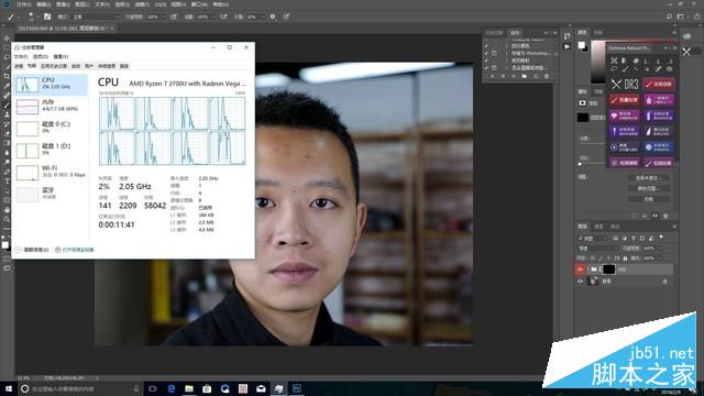 满血双通道R7 2700U？AMD锐龙APU测试 