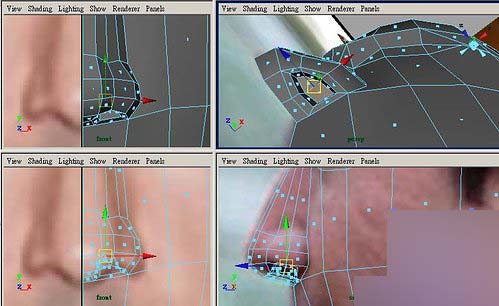 Maya教程：人物头部polygon建模练习 脚本之家 MAYA建模教程