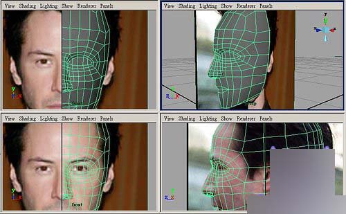 Maya教程：人物头部polygon建模练习 脚本之家 MAYA建模教程