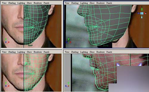 Maya教程：人物头部polygon建模练习 脚本之家 MAYA建模教程