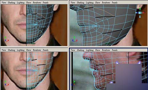 Maya教程：人物头部polygon建模练习 脚本之家 MAYA建模教程
