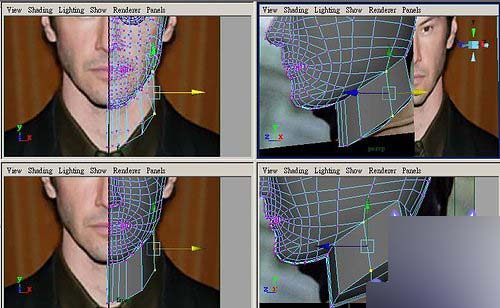 Maya教程：人物头部polygon建模练习 脚本之家 MAYA建模教程