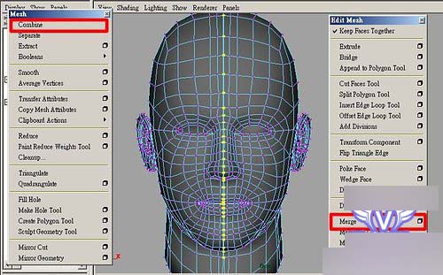 Maya教程：人物头部polygon建模练习 脚本之家 MAYA建模教程