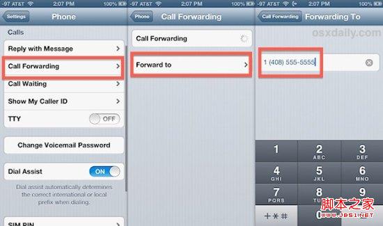 iOS小技巧：开启iPhone自带的来电转移功能