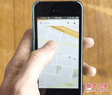 Iphone谷歌地图单指进行缩放操控