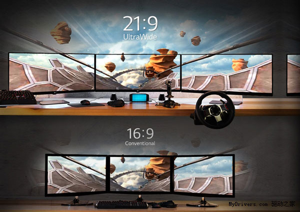 3999元！34寸LG 21:9超宽显示器京东首发：支持FreeSync
