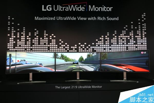38寸还三联屏！LG 21:9曲面超宽屏显示器图赏