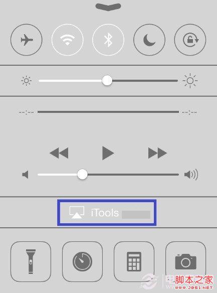 ios7 airplay在哪