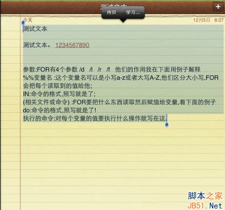 ipad如何复制粘贴