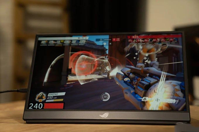 ROG Strix XG17AHP幻镜便携式游戏显示器评测：身材娇小，实力强悍