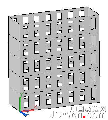 autocad 2011曲面命令创建楼房 脚本之家 autocad教程