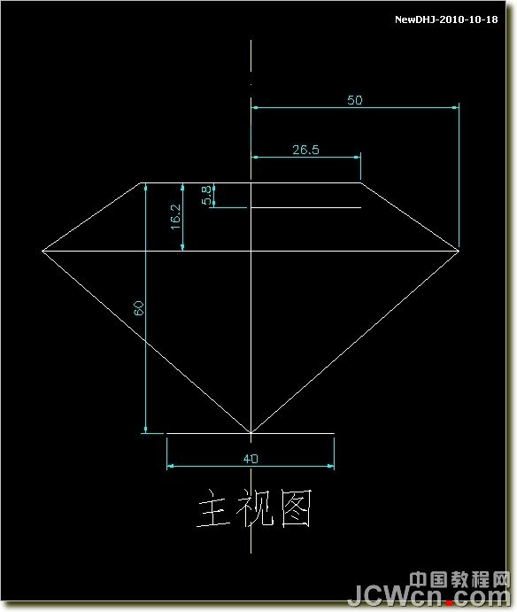 AutoCAD绘制璀璨的钻石戒指 脚本之家 AutoCAD教程