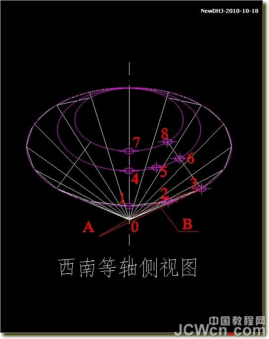 AutoCAD绘制璀璨的钻石戒指 脚本之家 AutoCAD教程