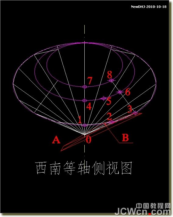 AutoCAD绘制璀璨的钻石戒指 脚本之家 AutoCAD教程