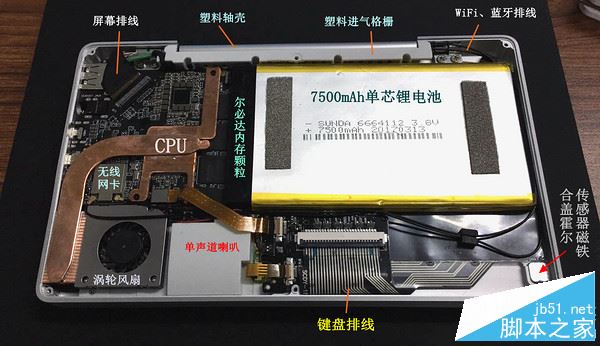 GPD Pocket值得买吗？全新7寸GPD Pocket迷你Win10笔记本全面深度评测+拆解图