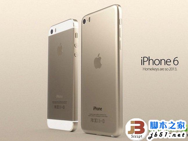 苹果iPhone6概念机 4.6寸大屏幕取消home键4