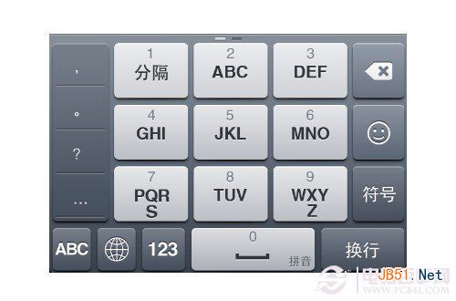 iOS7怎么没有九宫格 iPad没有九宫格吗？