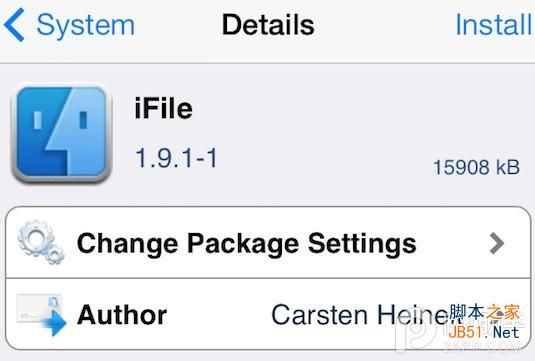 ios7完美越狱后必学:制作一个ios7扁平化风格的Cydia图标