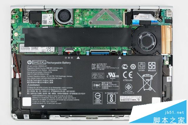 惠普Spectre x360内部做工怎么样？惠普Spectre x360拆机评测图解