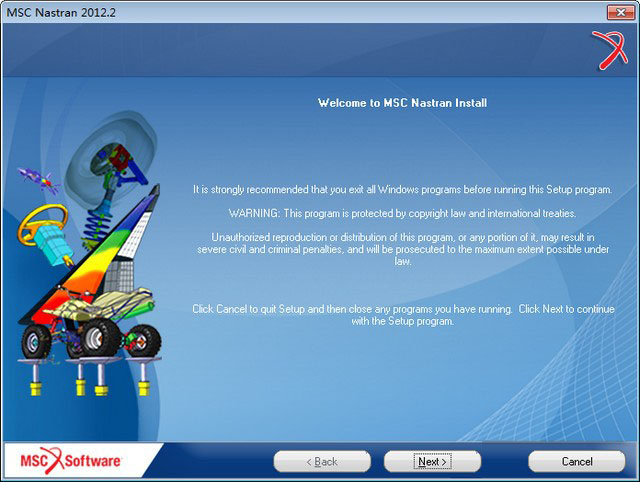 Msc Nastran 2012安装教程