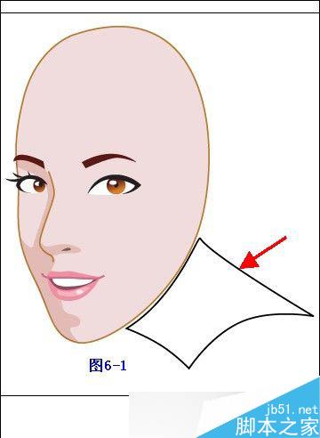 Illustrator鼠绘教程：插画人物系列之清纯美女的绘制_中国教程网