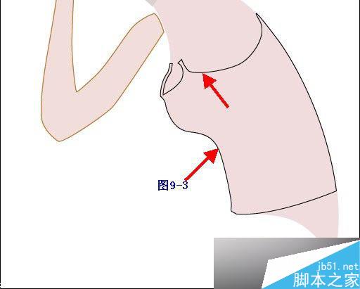 Illustrator鼠绘教程：插画人物系列之清纯美女的绘制-中_中国教程网