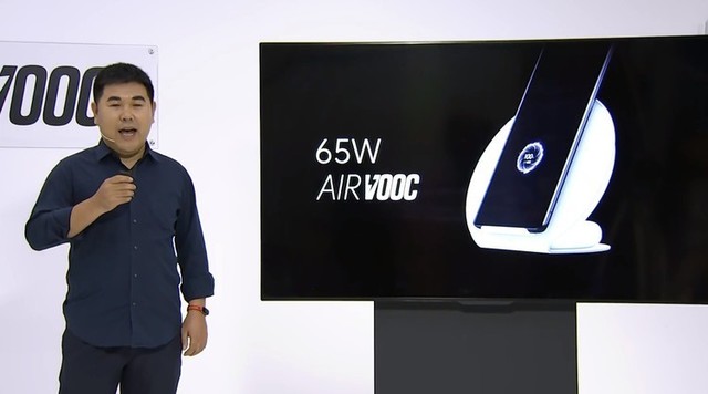 65W AirVOOC无线闪充来了！无线闪充有线速度  