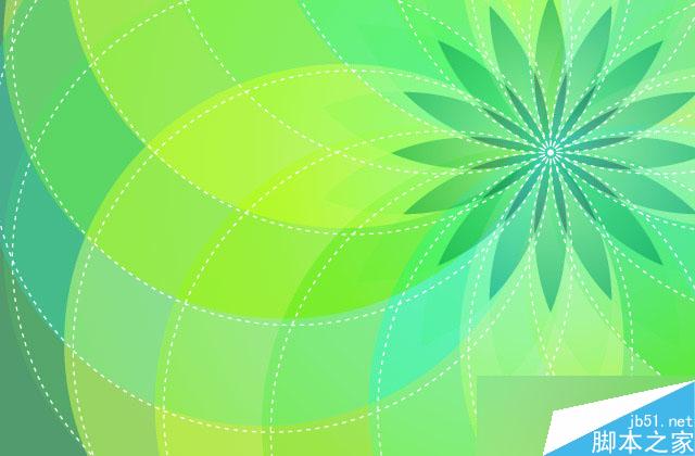 AI制作不规则渐变漂亮背景 脚本之家 AI教程