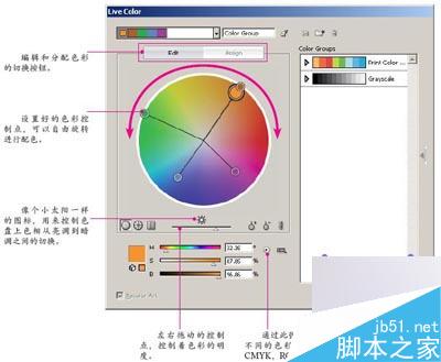 体验Illustrator_CS3的全新色彩搭配工具_脚本之家　世纪论坛转载