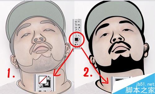 AI教程：用AI把照片变矢量漫画 脚本之家 AI教程
