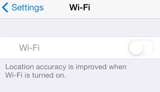 ios7.1 wifi连不上怎么办？ios7.1无法连接wifi解决方法1