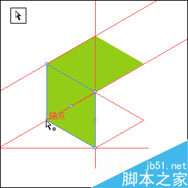 AI参考线制作六面体 脚本之家 AI教程