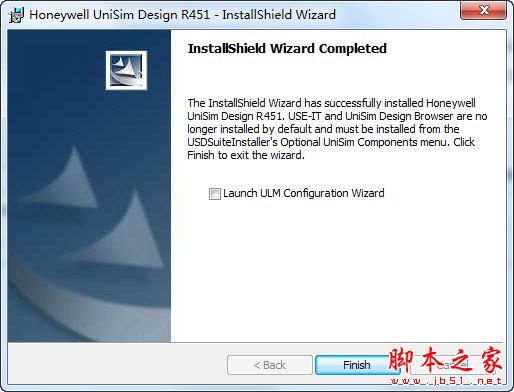 HONEYWELL UniSim Design R451安装破解图文教程