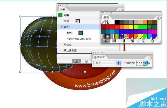 illustrator绘制可爱卡通向阳花 脚本之家