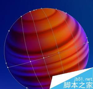 Illustrator绘制精细抽象效果壁纸 脚本之家