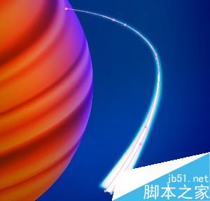 Illustrator绘制精细抽象效果壁纸 脚本之家