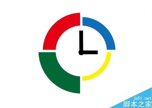 如何用AI的偏移路径制作一个时钟LOGO
