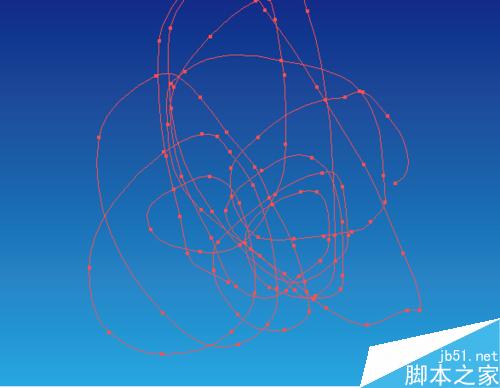 如何用AI散点画笔绘制矢量星空海报