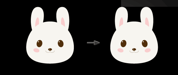 Illustrator绘制春季抱着花朵的小兔子,PS教程,思缘教程网