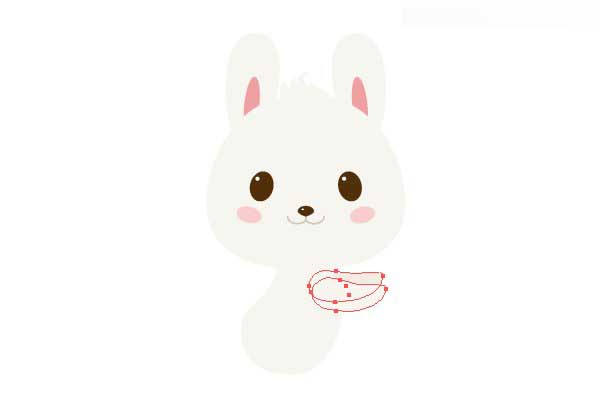 Illustrator绘制春季抱着花朵的小兔子,PS教程,思缘教程网