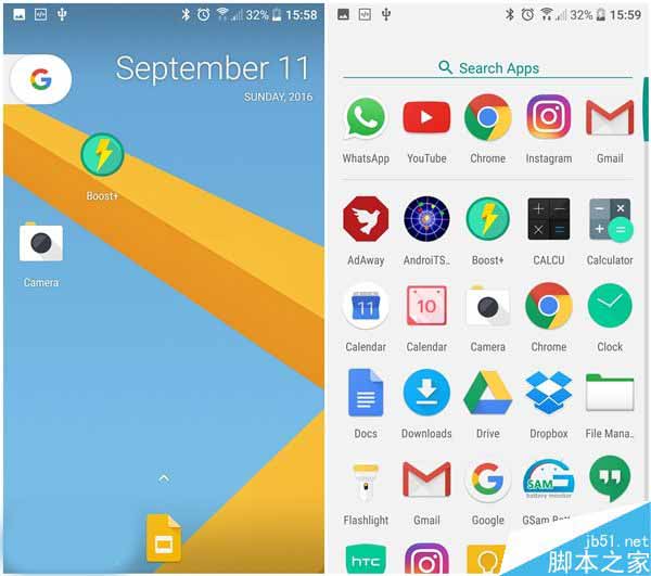 谷歌Pixel手机安卓7.1桌面Launcher下载：取消程序抽屉