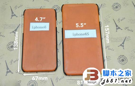 iphone6 5.5寸图片现身：5.5英寸iphone6谍照图片1