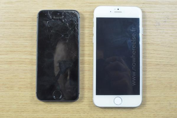 iPhone 6机模多角度对比前代 脚本之家