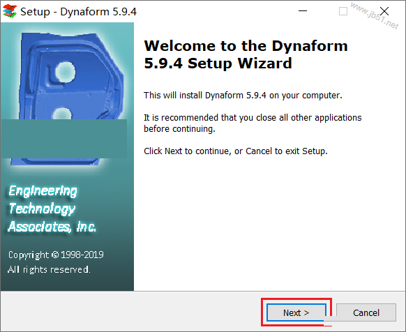 DynaForm 5.9.4安装教程